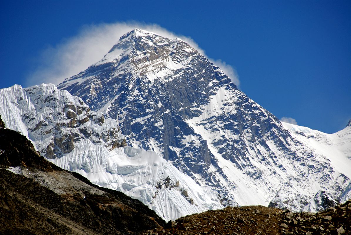 09 Everest Close Up From Scoundrels View North Of Gokyo